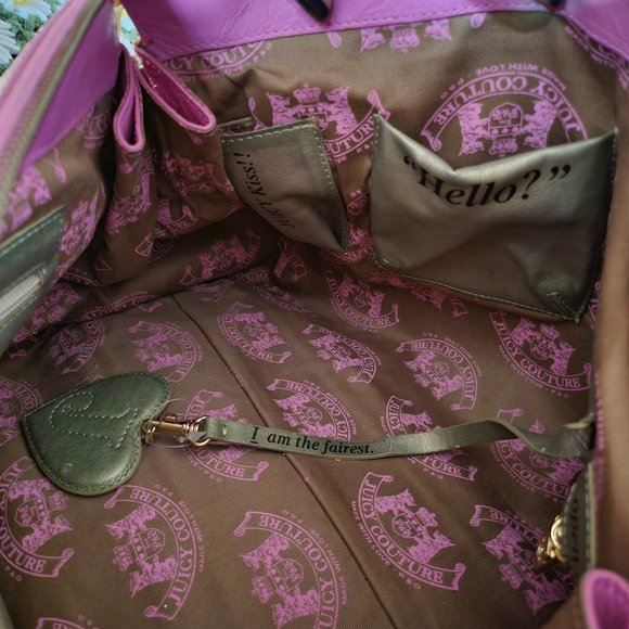 Juicy Couture Pink Leather Large Bag - Picture 13 of 16